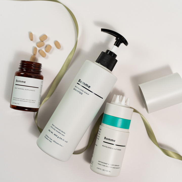 The Bomme Ritual — 3-Step Scalp and Hair Wellness Ritual