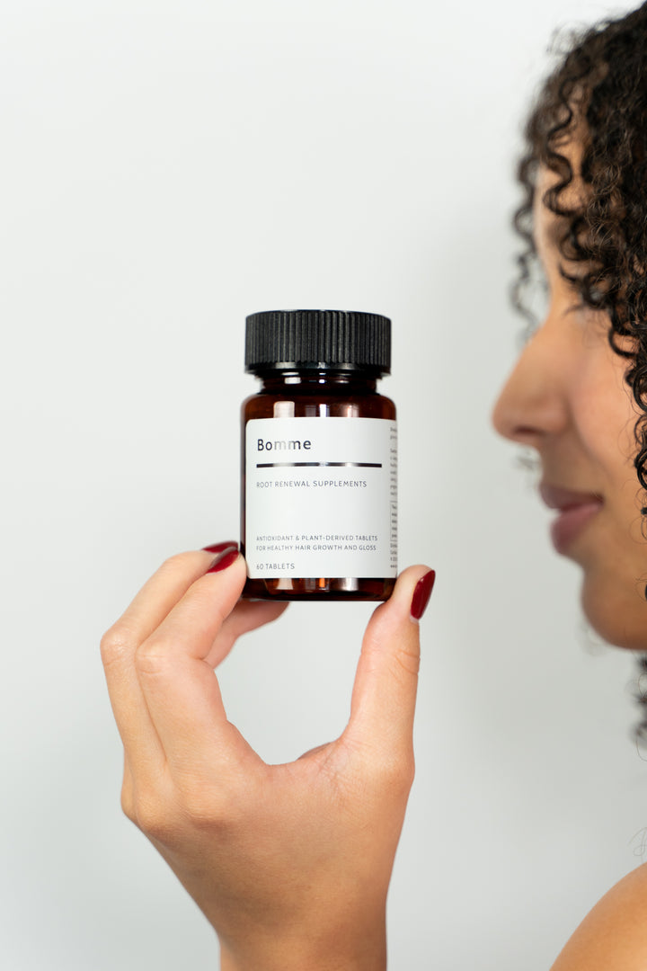 Bomme Root Renewal Supplements — Clinically Tested, Drug-Free Hair Vitality