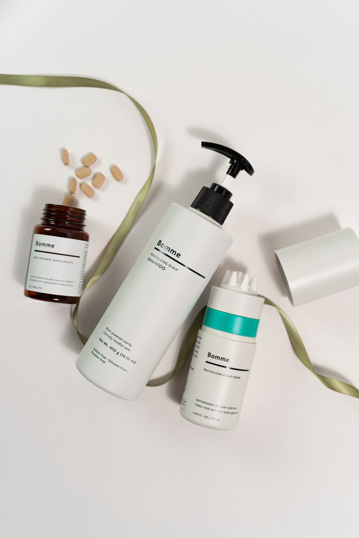 The Bomme Ritual — 3-Step Scalp and Hair Wellness Ritual